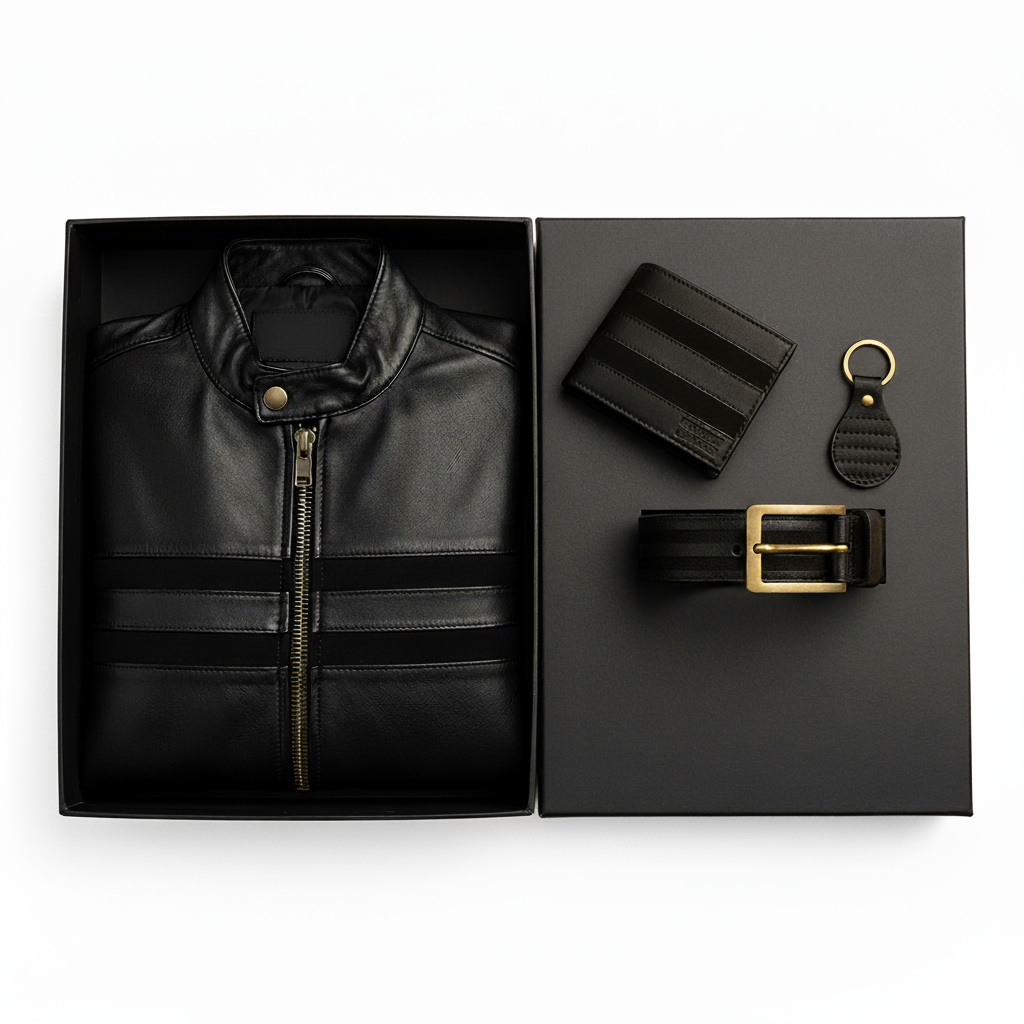 Complete Leather Outfit Deal — 4-in-1 Premium Collection