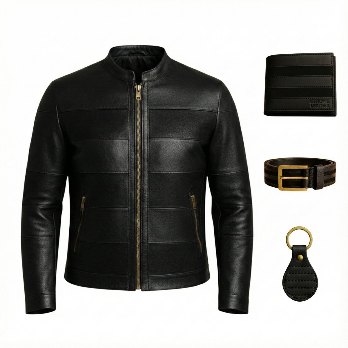 Complete Leather Outfit Deal — 4-in-1 Premium Collection