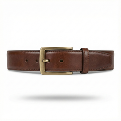 Men’s Premium Brown Leather Jacket Outfit Set – Jacket, Wallet, Belt & Keychain