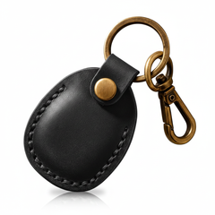 Men’s Black Genuine Leather Jacket Outfit Set – Jacket, Wallet, Belt & Keychain