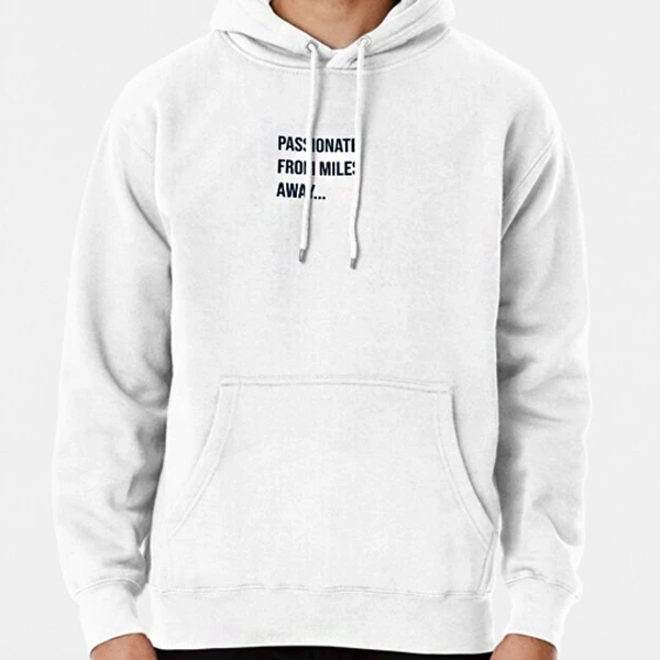 Passionfruit Drake Hoodie | Passionate From Miles Away Pullover | Fleece & Rib-Knit Cuffs | Shop Now - Photo 2