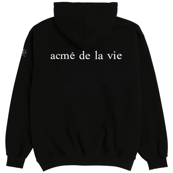 ADLV Baby Face Black Hoodie | Fleece Pullover | USA Streetwear - Photo 1