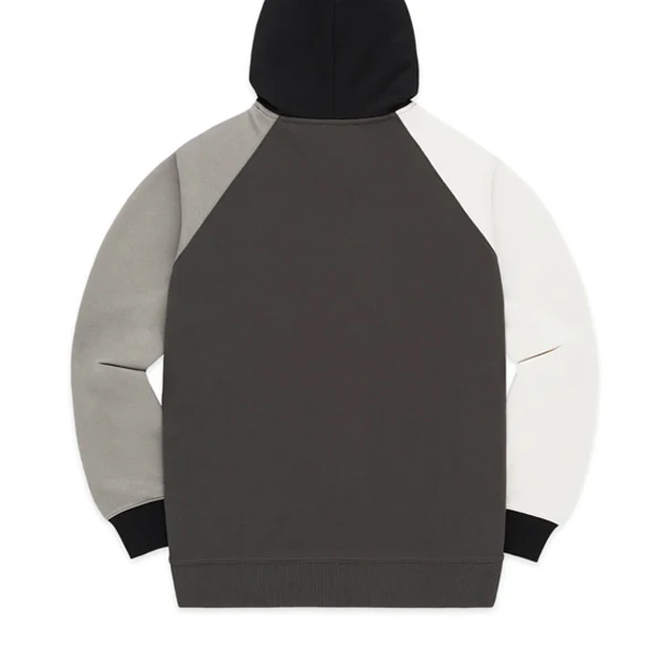 Teddy Fresh Color Block Hoodie | Multicolor Fleece Pullover – Bold Streetwear Style 2 - Photo 2