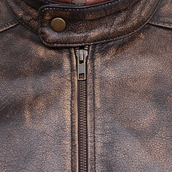 X-Men Origins Wolverine Jacket | Hugh Jackman Brown Leather Coat - Photo 3
