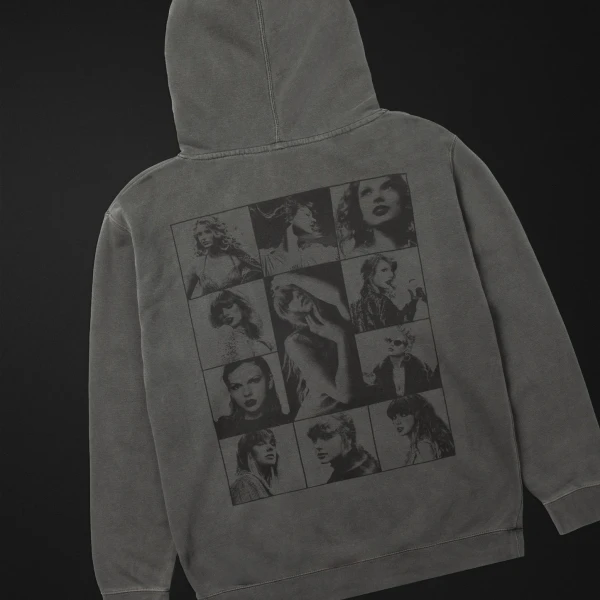 Taylor Swift Eras Tour Hoodie - Official-Style Charcoal Merch - Photo 3