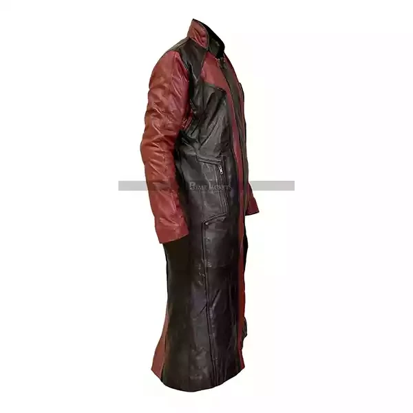 Avengers Hawkeye Clint Barton Leather Coat | Age of Ultron Cosplay Coat, Real/Faux Leather, Dual-Color Design - Photo 4