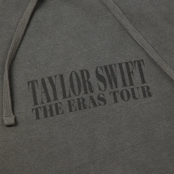 Taylor Swift Eras Tour Hoodie - Official-Style Charcoal Merch - Photo 1